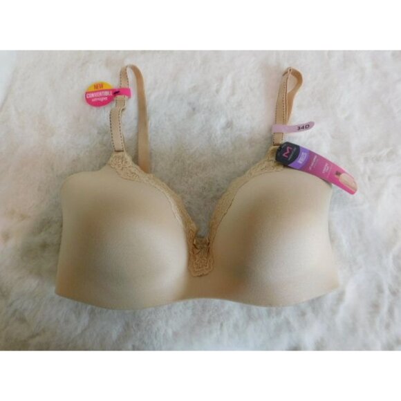 Maidenform 34D Comfort Devotion Extra Coverage Shaping with Lift Wireless Bra 94 - Picture 2 of 7